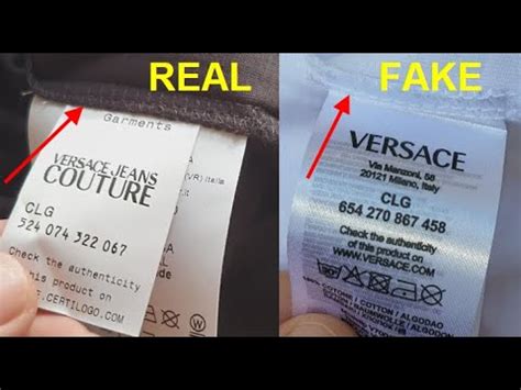 versace jeans couture how to tell if real or fake|versace qr code check.